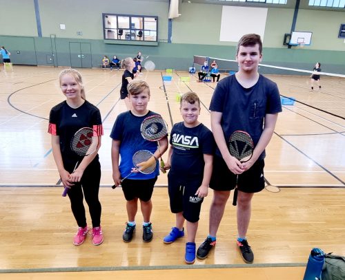 Fotos des Kindertrainings und die Gewinner am 20.08.2020